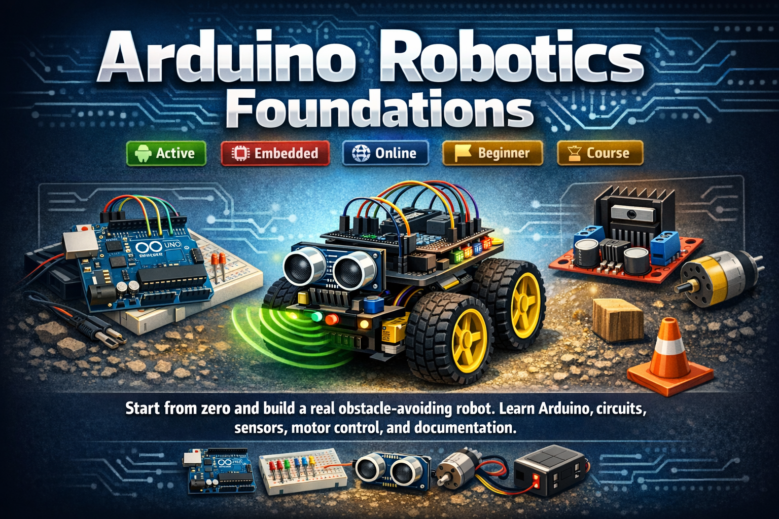 Arduino Robotics Foundations